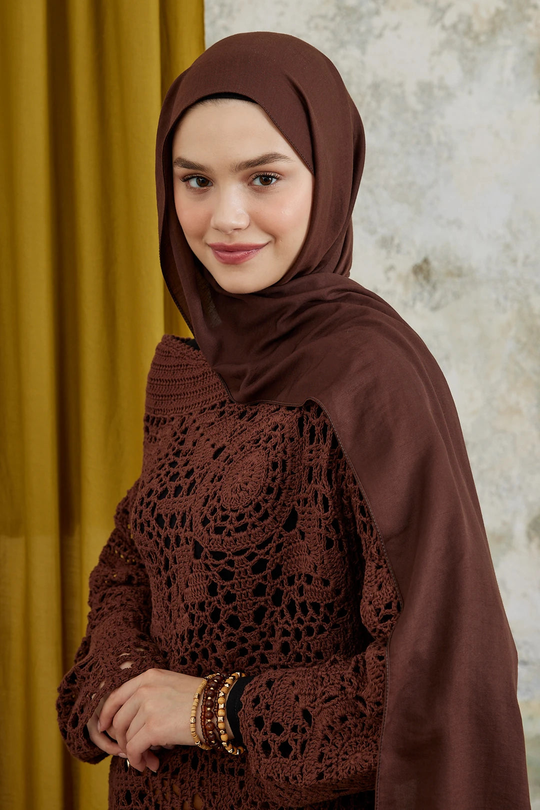 Modal Shawl – Silky, Breathable, Drapey &amp; Easy to Iron Natural Shawl