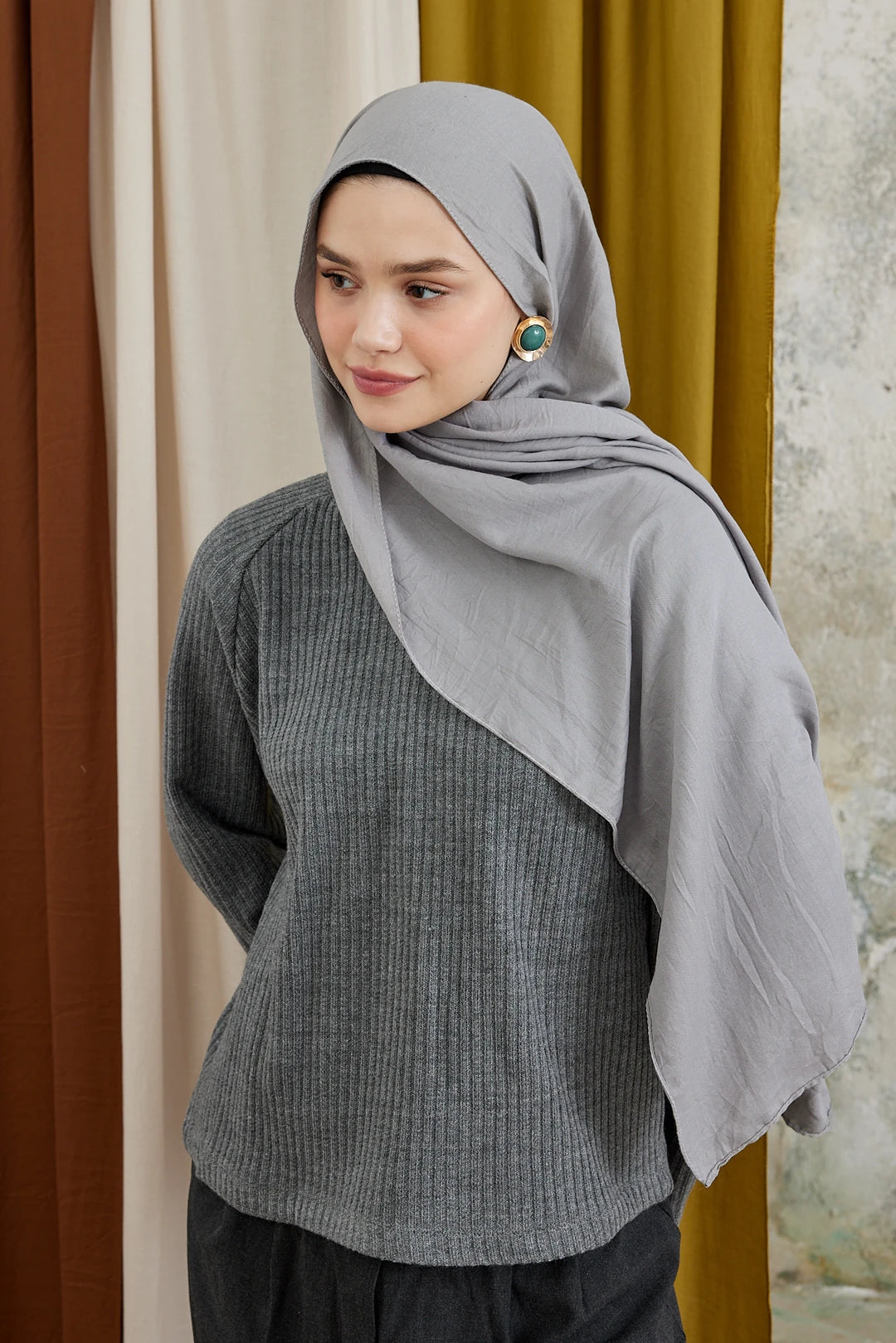 Modal Shawl – Silky, Breathable, Drapey &amp; Easy to Iron Natural Shawl