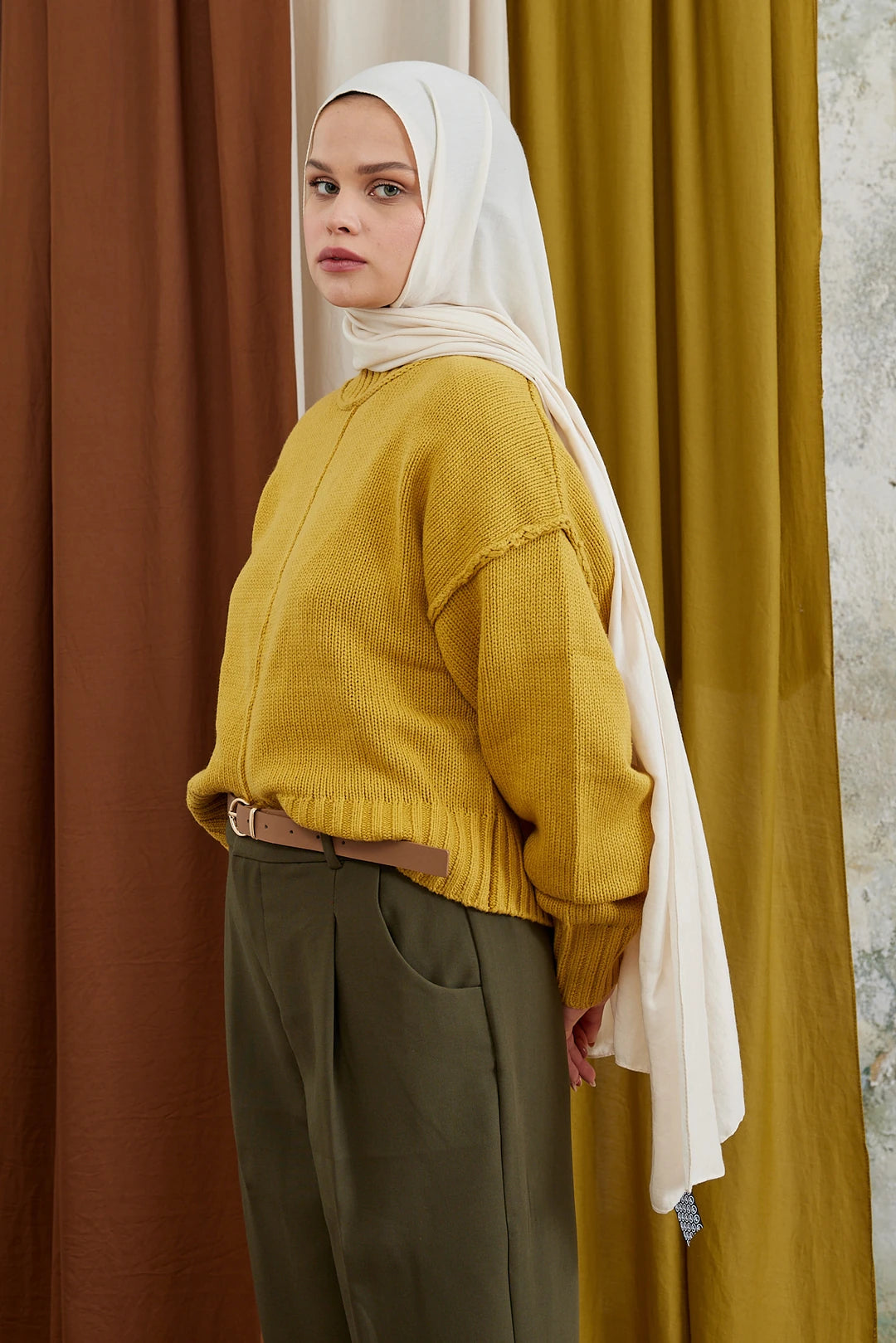 Modal Shawl – Silky, Breathable, Drapey &amp; Easy to Iron Natural Shawl