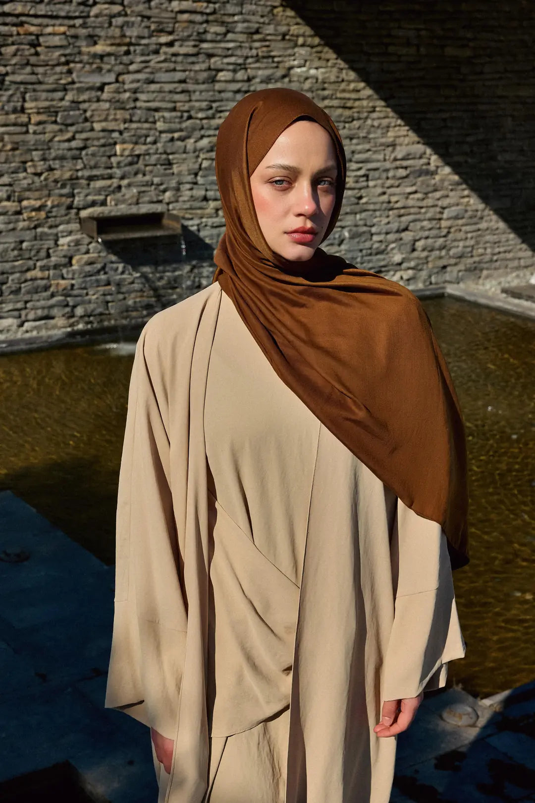 Modal Shawl – Silky, Breathable, Drapey &amp; Easy to Iron Natural Shawl