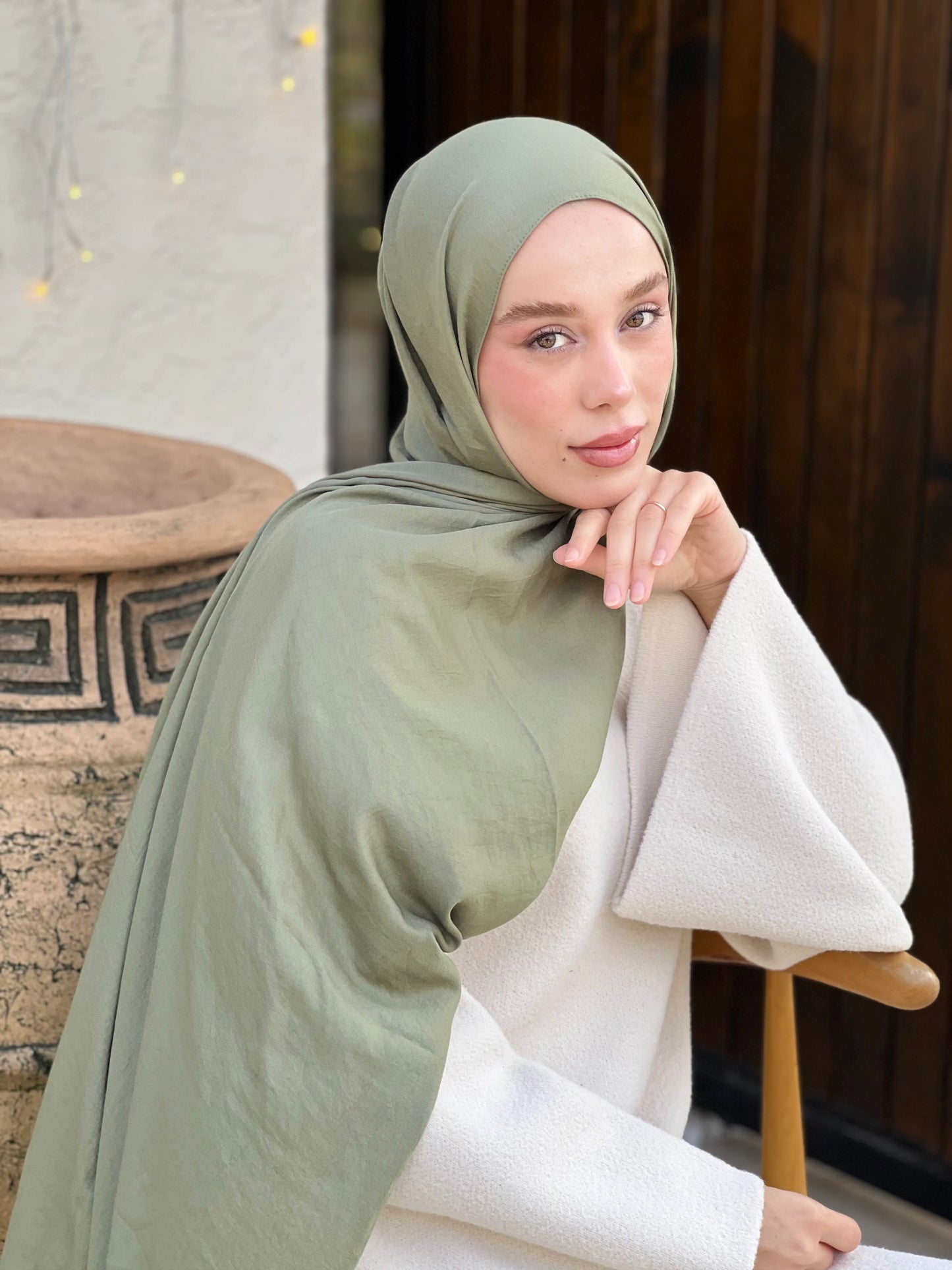Modal Shawl – Silky, Breathable, Drapey &amp; Easy to Iron Natural Shawl